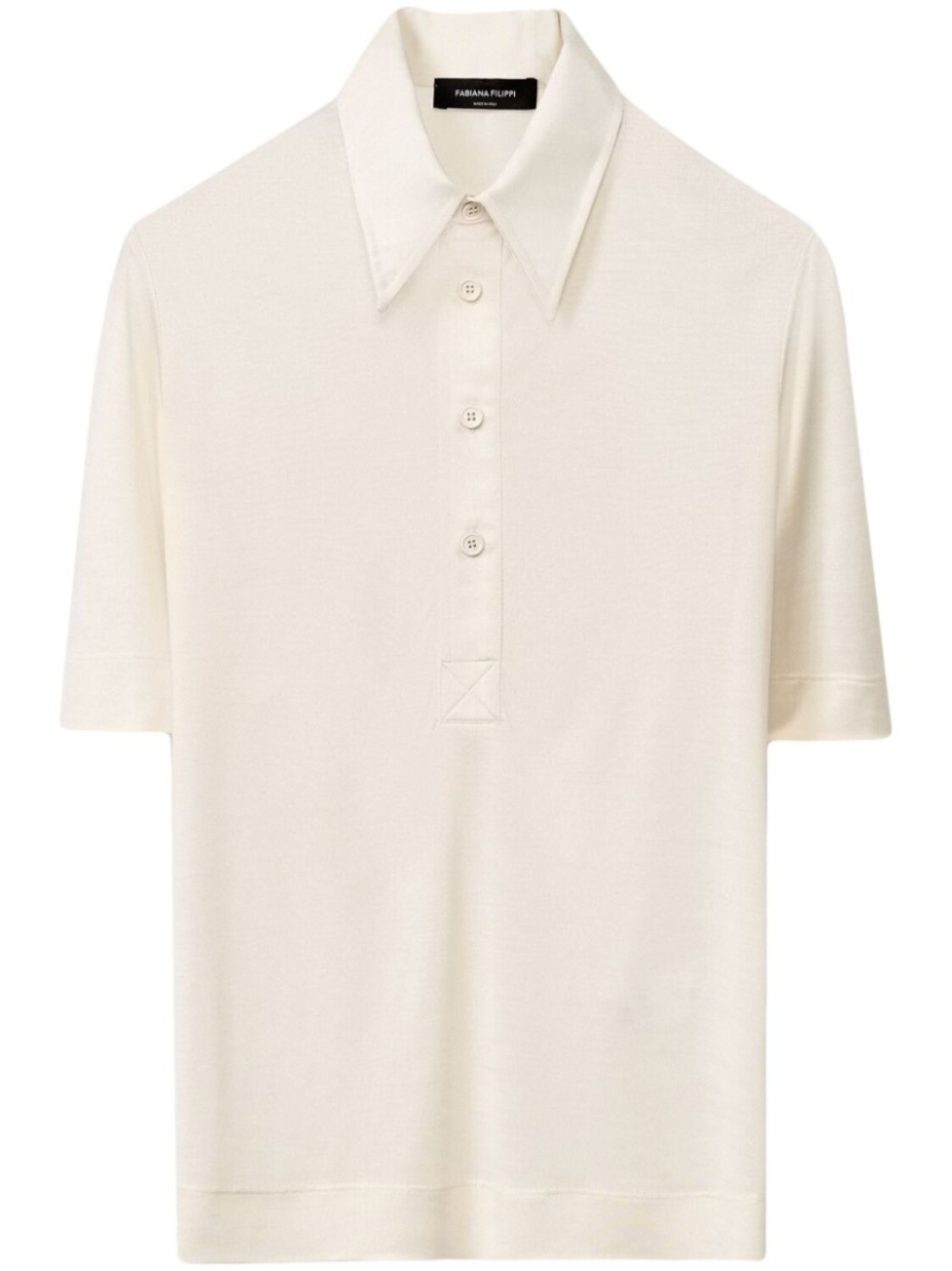 Fabiana Filippi шелковая рубашка поло, нейтральный
Fabiana Filippi шелковая рубашка поло, нейтральный