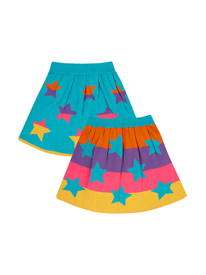 Frugi Двусторонняя юбка разных цветов
Frugi Двусторонняя юбка разных цветов