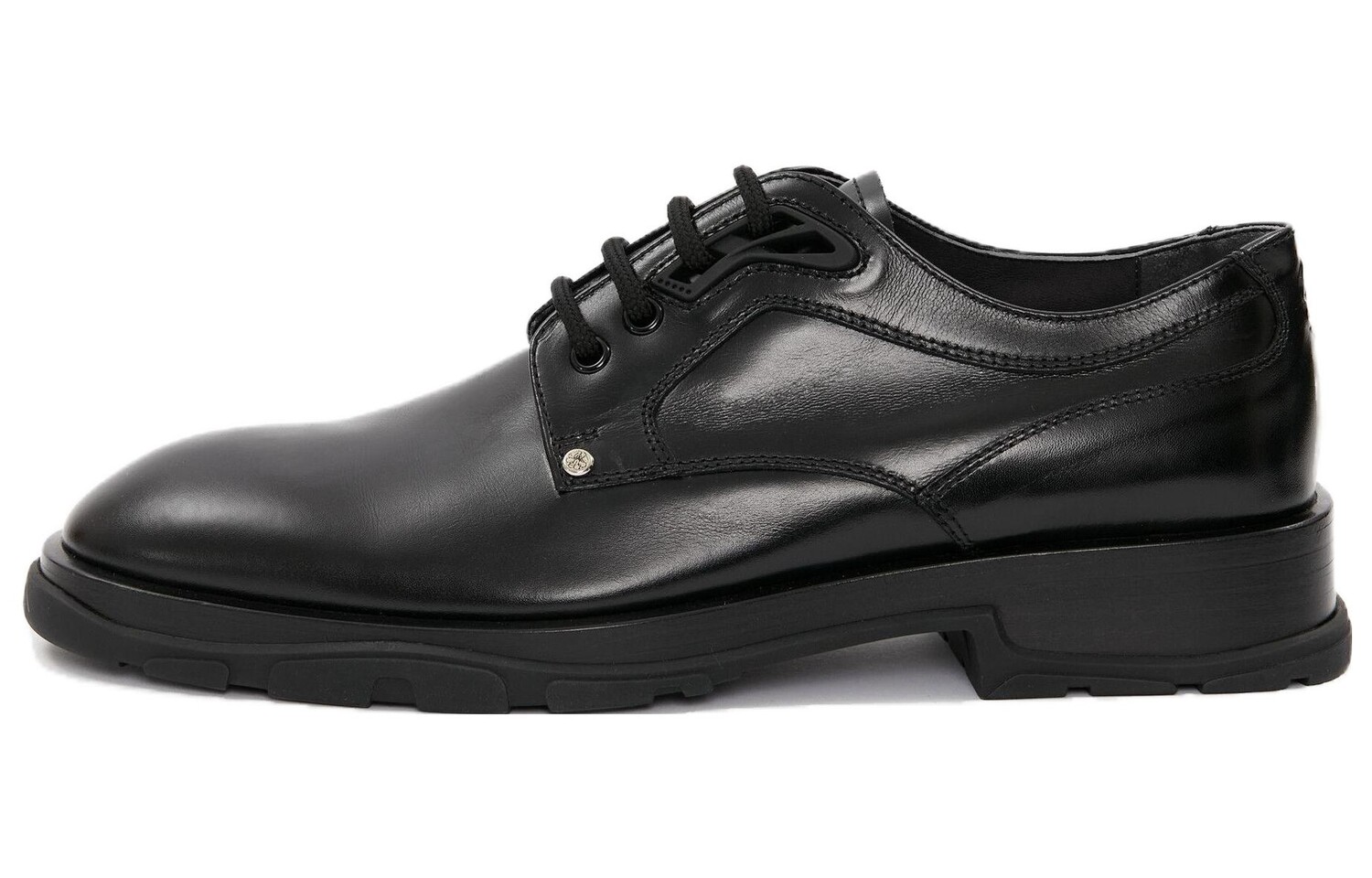 Туфли-дерби Alexander Mcqueen с тонким протектором, черный
Туфли-дерби Alexander Mcqueen с тонким протектором, черный