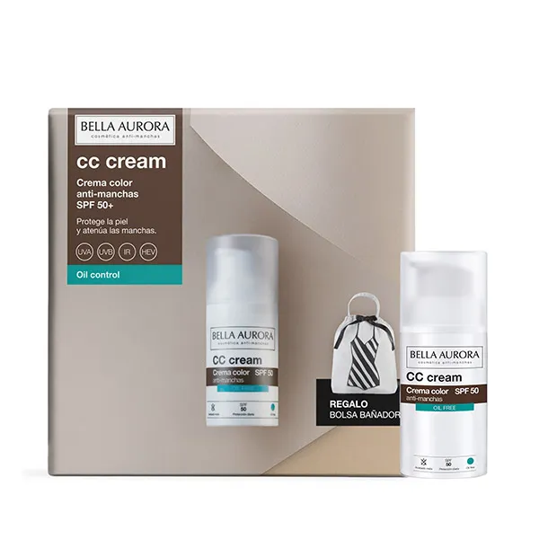 Купальник в подарочном пакете Oil Control Crema Anti-Manchas Spf 50+ Oil Control Bella Aurora, 1 UD
Купальник в подарочном пакете Oil Control Crema Anti-Manchas Spf 50+ Oil Control Bella Aurora, 1 UD