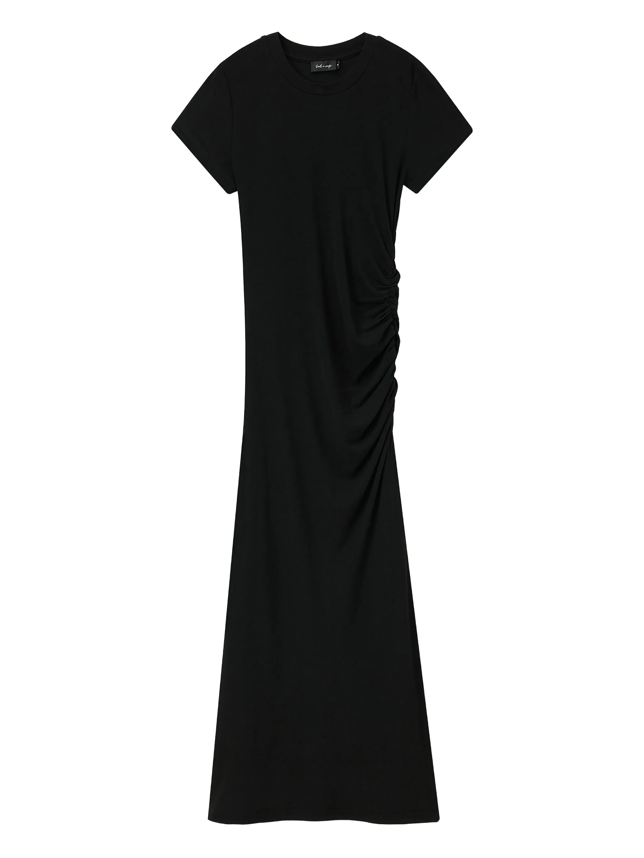 Платье-футболка со сборками Tout A Coup, черный
Платье-футболка со сборками Tout A Coup, черный