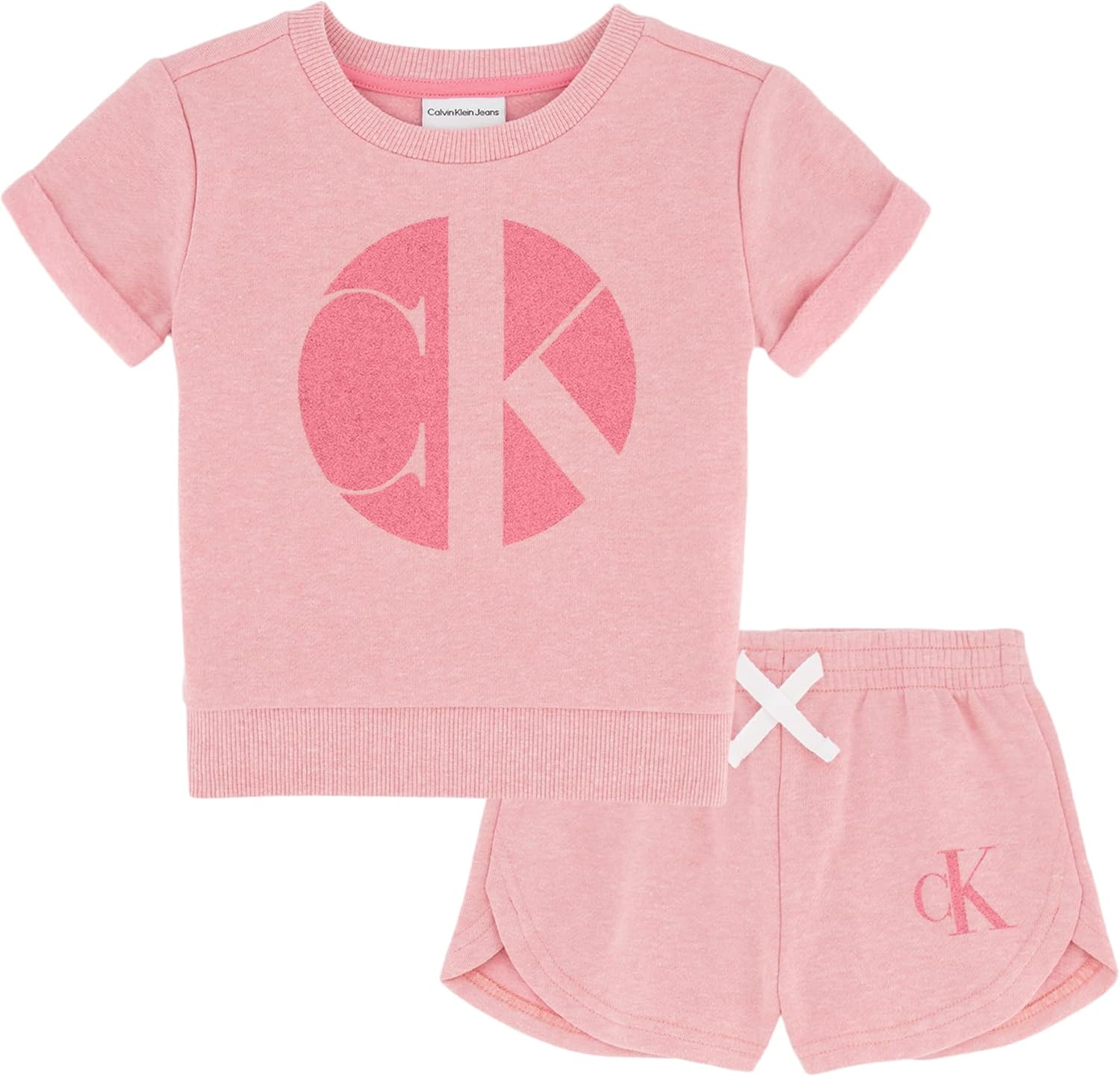 Комплект шорт Calvin Klein Girls из двух предметов, Quartz Pink
Комплект шорт Calvin Klein Girls из двух предметов, Quartz Pink