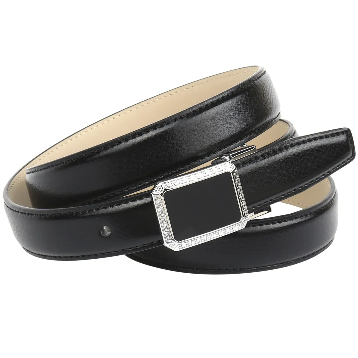 Кожаный ремень Anthoni Crown, узкой формы, черный
Кожаный ремень Anthoni Crown, узкой формы, черный