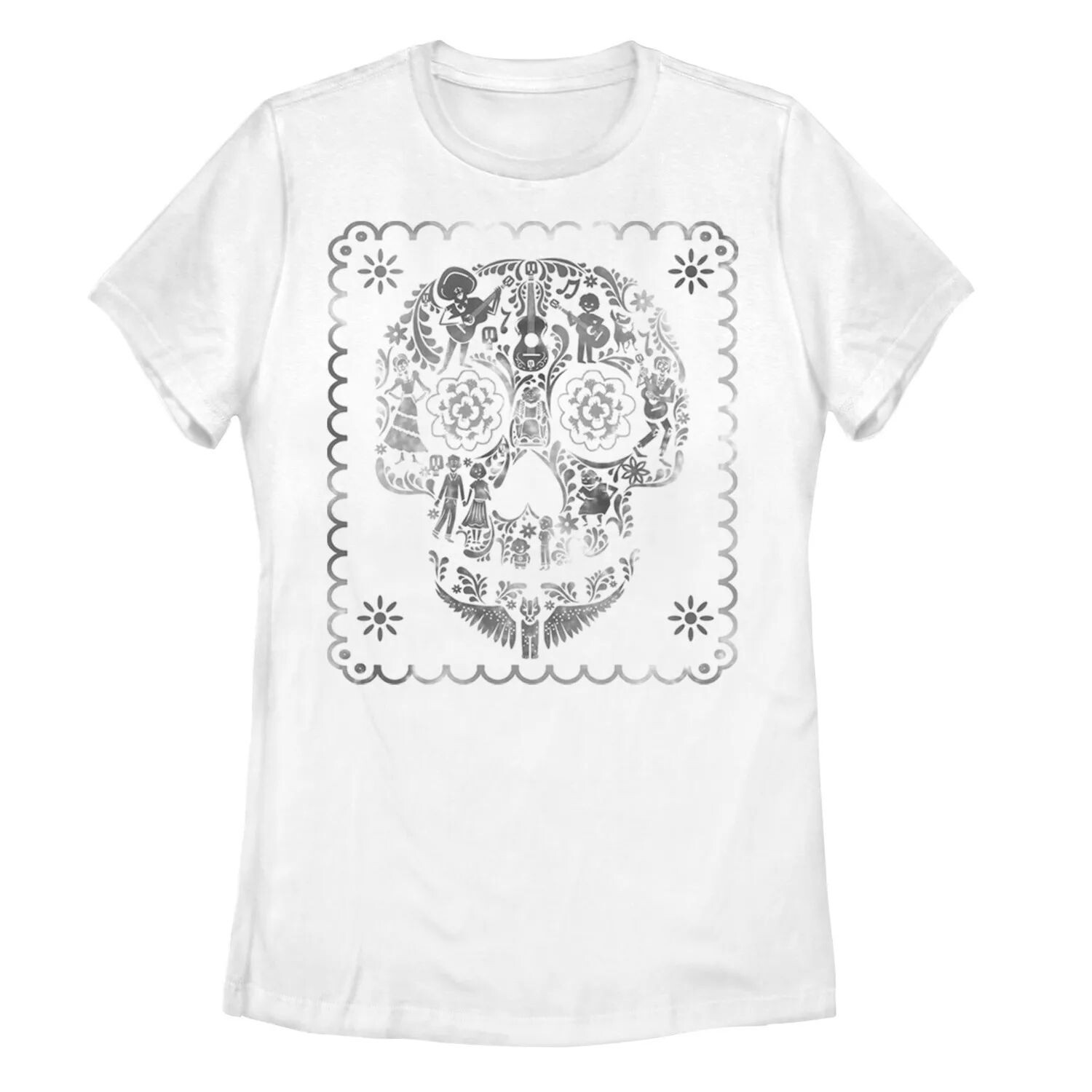 Футболка с изображением гитары с изображением сахарного черепа для детей Disney/Pixar Coco Licensed Character, белый
Футболка с изображением гитары с изображением сахарного черепа для детей Disney/Pixar Coco Licensed Character, белый