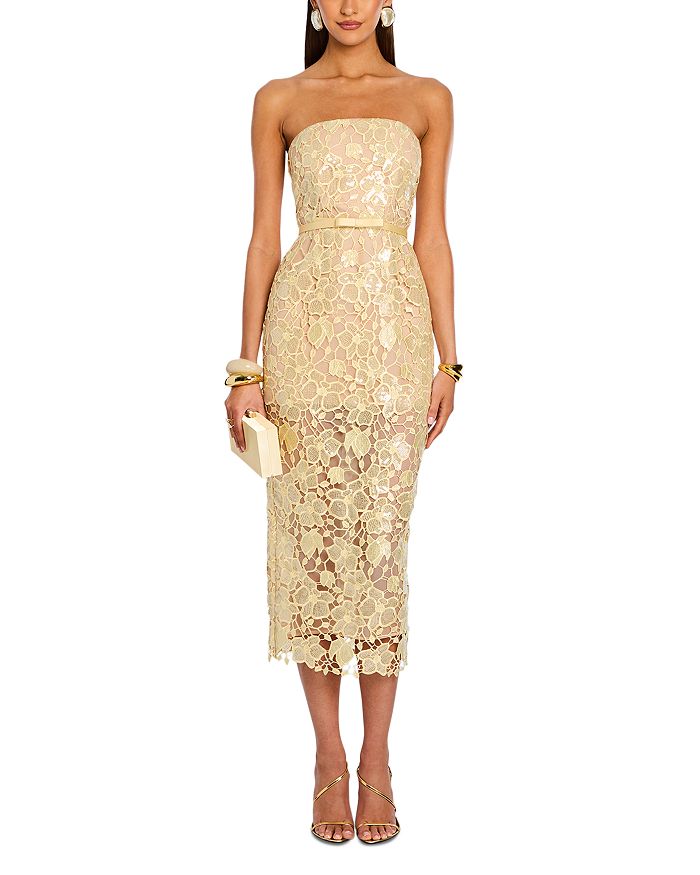 Платье Rowena с кружевом Retrofete, желтый
Платье Rowena с кружевом Retrofete, желтый