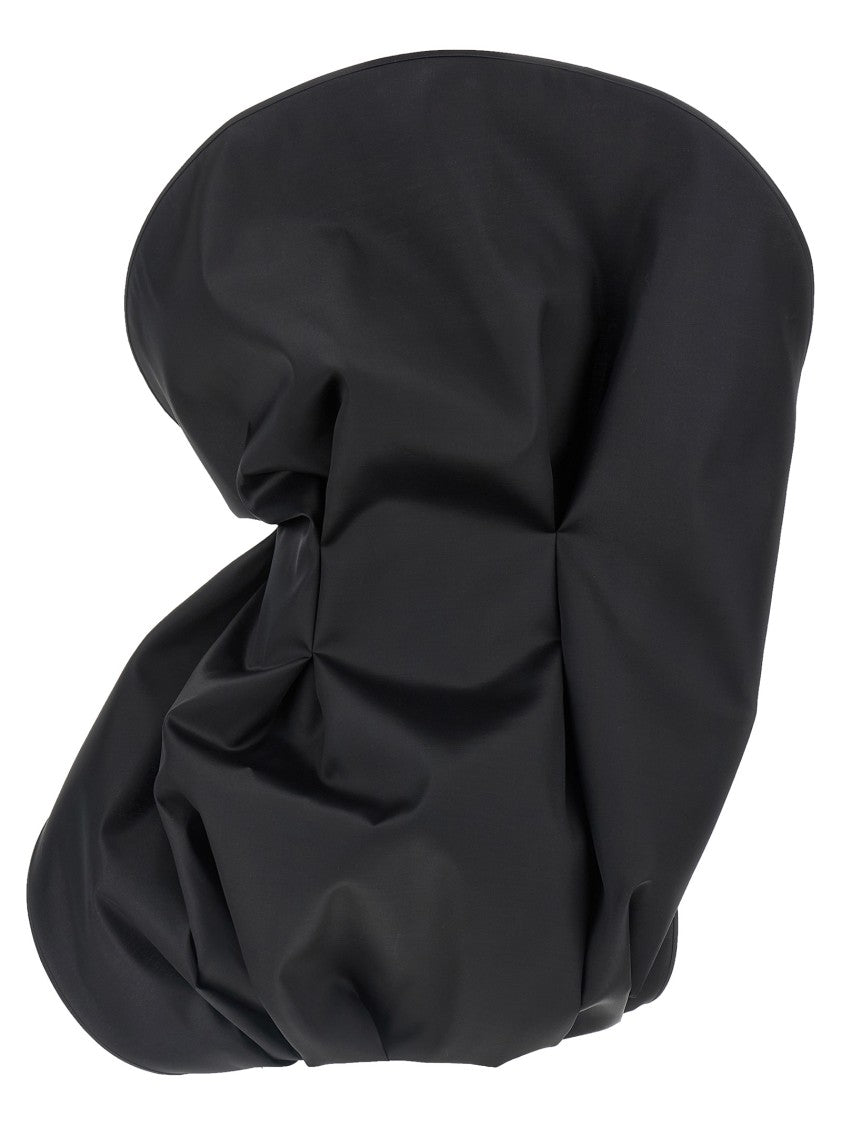 Мини-платье с объемным дизайном на бретелях Magda Butrym, черный
Мини-платье с объемным дизайном на бретелях Magda Butrym, черный