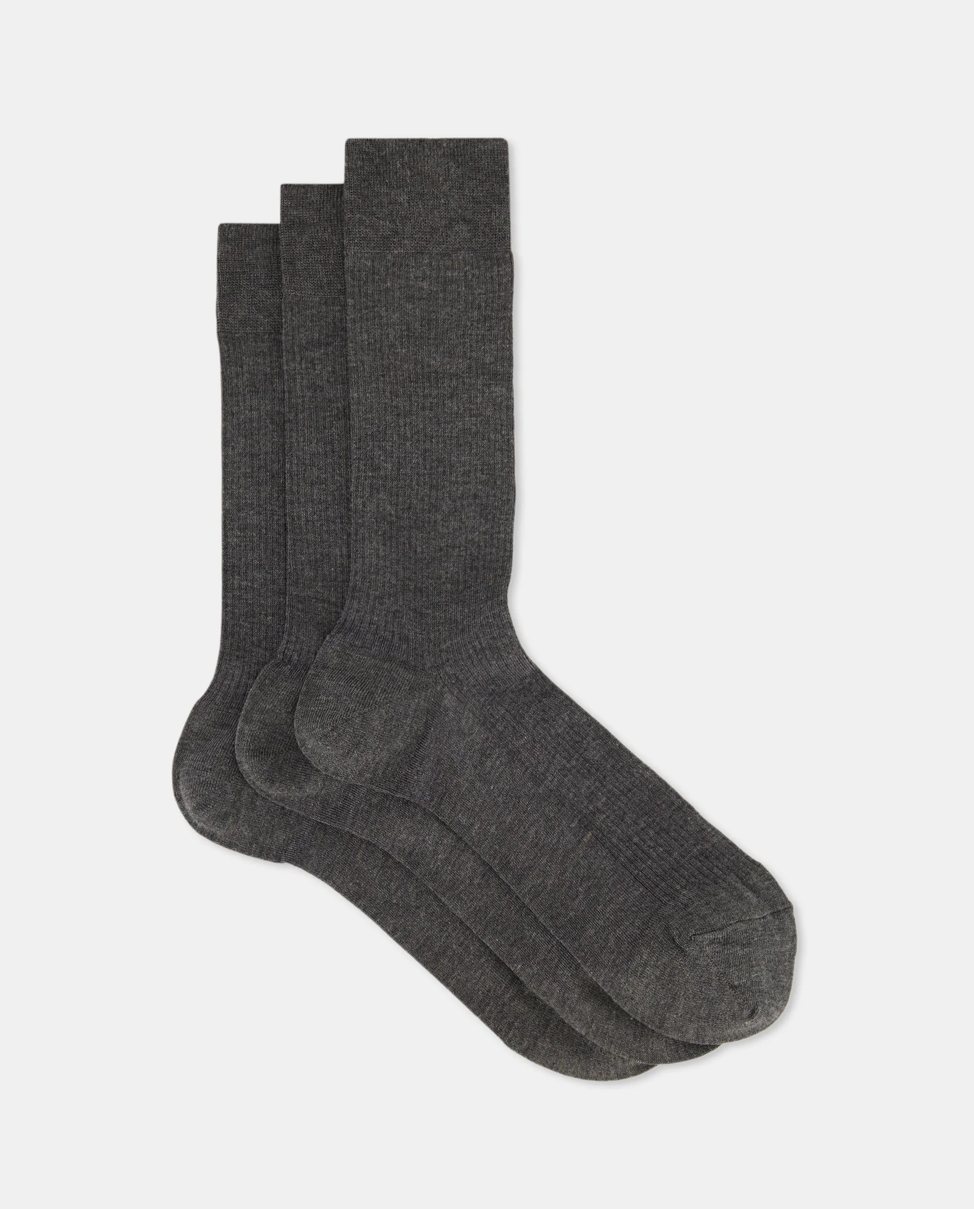 Набор из 3 носков из модала с рубчиком Dustin, серый
Набор из 3 носков из модала с рубчиком Dustin, серый
