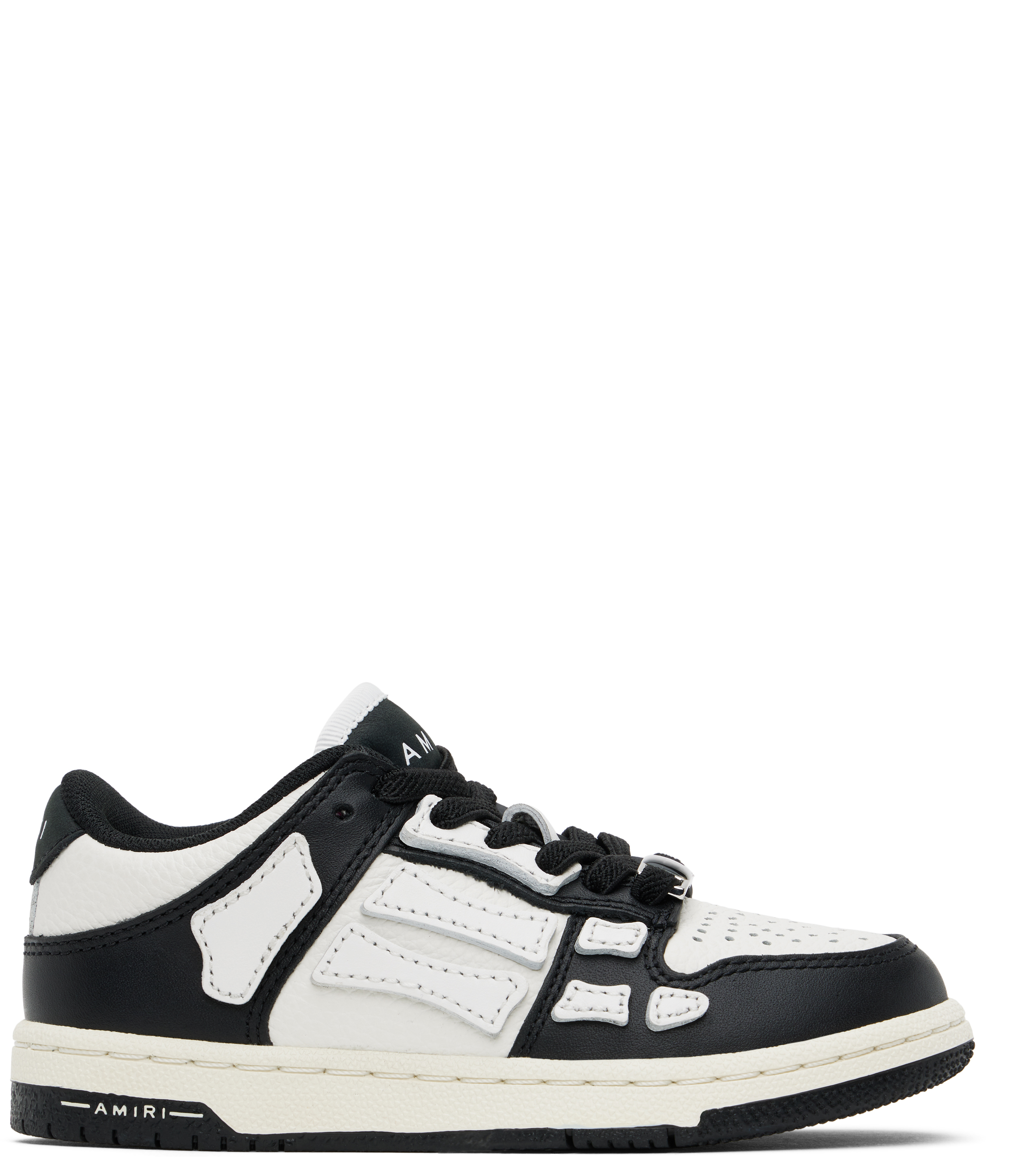 Детские черно-белые низкие кеды Skel-Top AMIRI
Детские черно-белые низкие кеды Skel-Top AMIRI