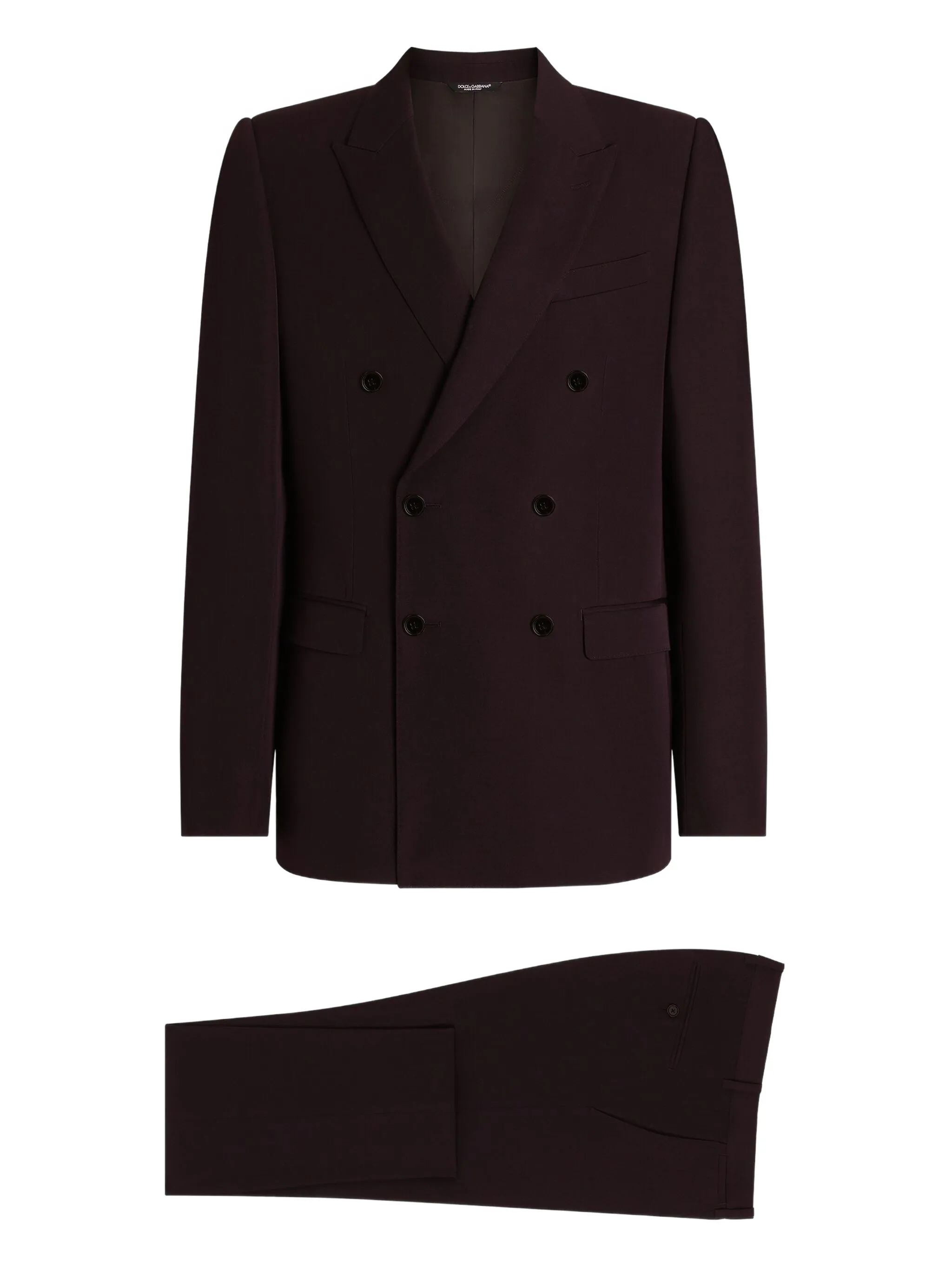 Шерстяной костюм с двубортным пиджаком Dolce & Gabbana, коричневый
Шерстяной костюм с двубортным пиджаком Dolce & Gabbana, коричневый