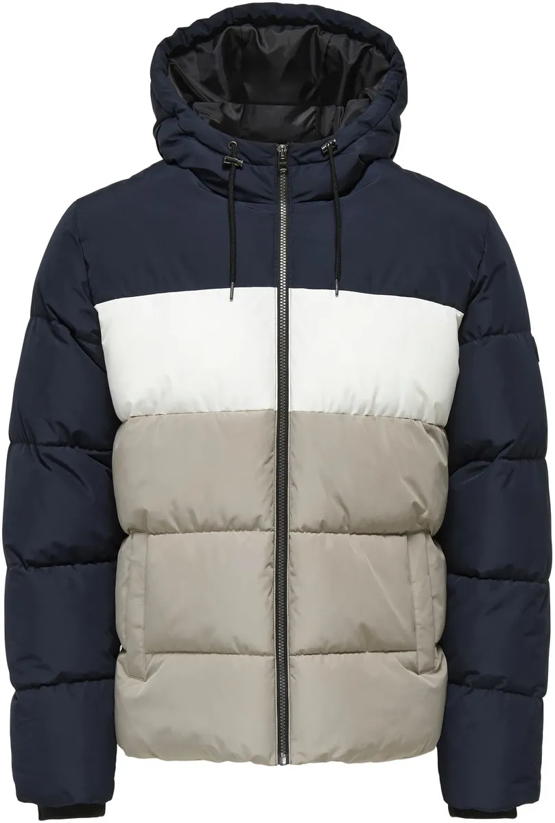 Стеганая куртка ONLY & SONS "ONSMARLON LIFE HOOD PUFFER JACKET OTW VD", с капюшоном, синий
Стеганая куртка ONLY & SONS "ONSMARLON LIFE HOOD PUFFER JACKET OTW VD", с капюшоном, синий