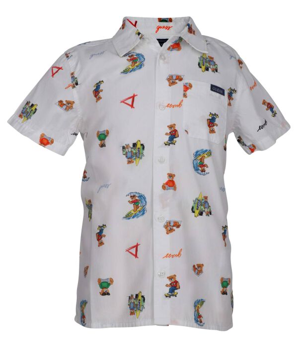 Рубашка Regular fit Guess, белый
Рубашка Regular fit Guess, белый
