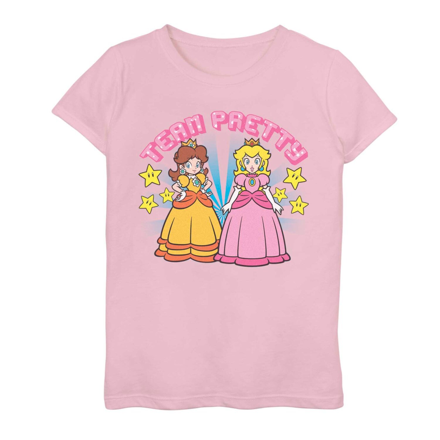 Красивая футболка Nintendo Super Mario Daisy And Peach Team для девочек 7–16 лет Licensed Character
Красивая футболка Nintendo Super Mario Daisy And Peach Team для девочек 7–16 лет Licensed Character