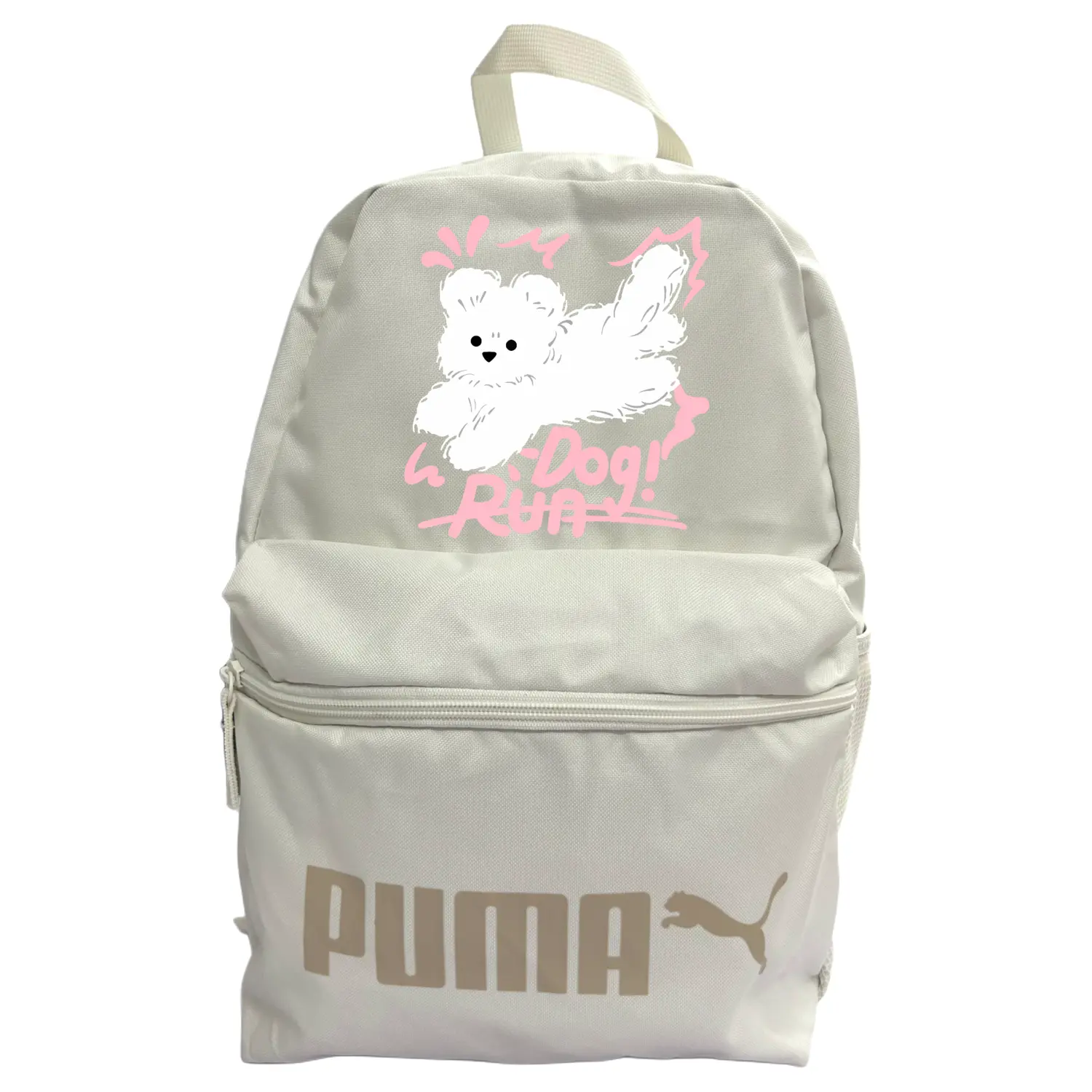 Тканевый рюкзак унисекс белый PUMA, Soft and Cute Puppy
Тканевый рюкзак унисекс белый PUMA, Soft and Cute Puppy