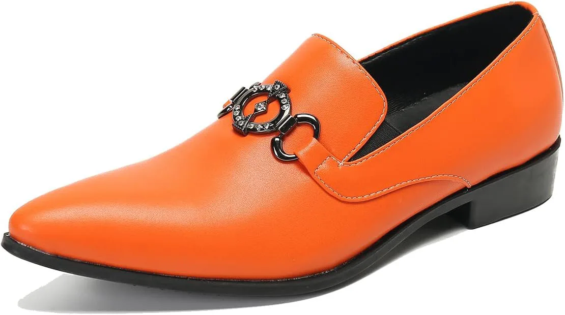 Мужские лоферы Santimon, слипоны, повседневные и деловые, пенни-лоферы, для выпускного, свадьбы, смокинга, летние с золотой цепочкой, праздничная обувь для парней, оранжевый
Мужские лоферы Santimon, слипоны, повседневные и деловые, пенни-лоферы, для выпускного, свадьбы, смокинга, летние с золотой цепочкой, праздничная обувь для парней, оранжевый