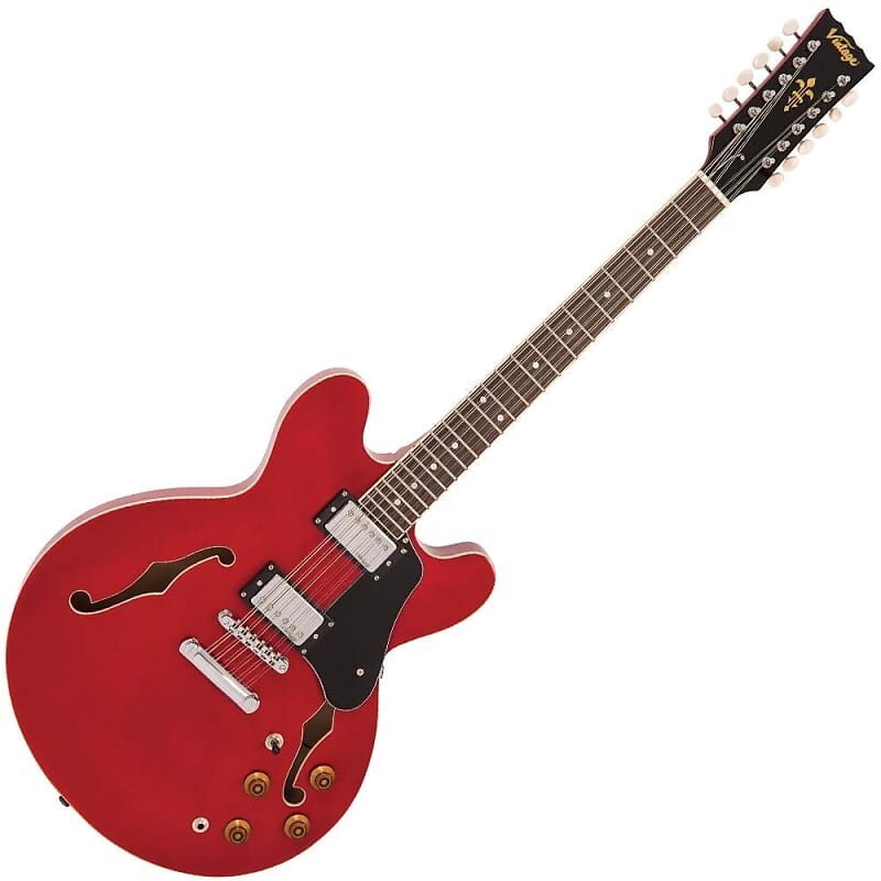 Электрогитара Vintage VSA500CR-12 Semi Acoustic 12-String Cherry Red 
Электрогитара Vintage VSA500CR-12 Semi Acoustic 12-String Cherry Red