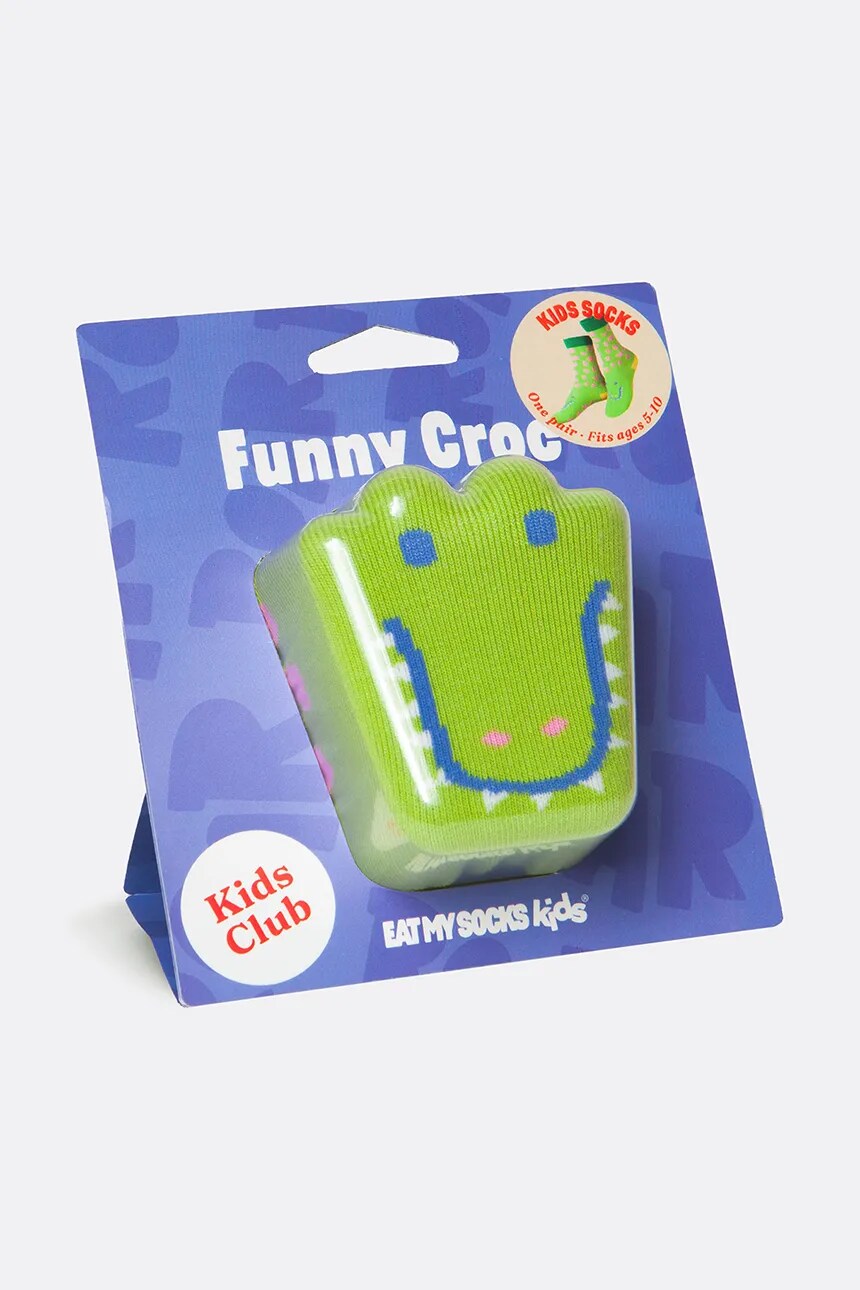 Носки Hungry Crocodile Kids Eat My Socks, мультиколор 
Носки Hungry Crocodile Kids Eat My Socks, мультиколор