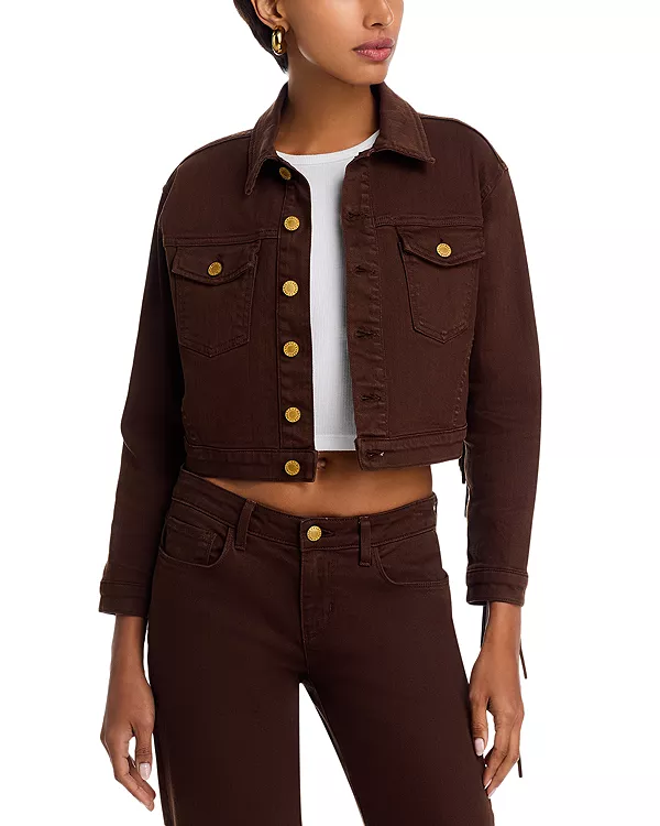 Куртка Koda с бахромой L'Agence, коричневый
Куртка Koda с бахромой L'Agence, коричневый