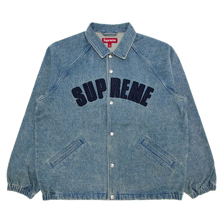 Куртка Supreme Arc Denim Coaches Jacket, Washed Indigo
Куртка Supreme Arc Denim Coaches Jacket, Washed Indigo