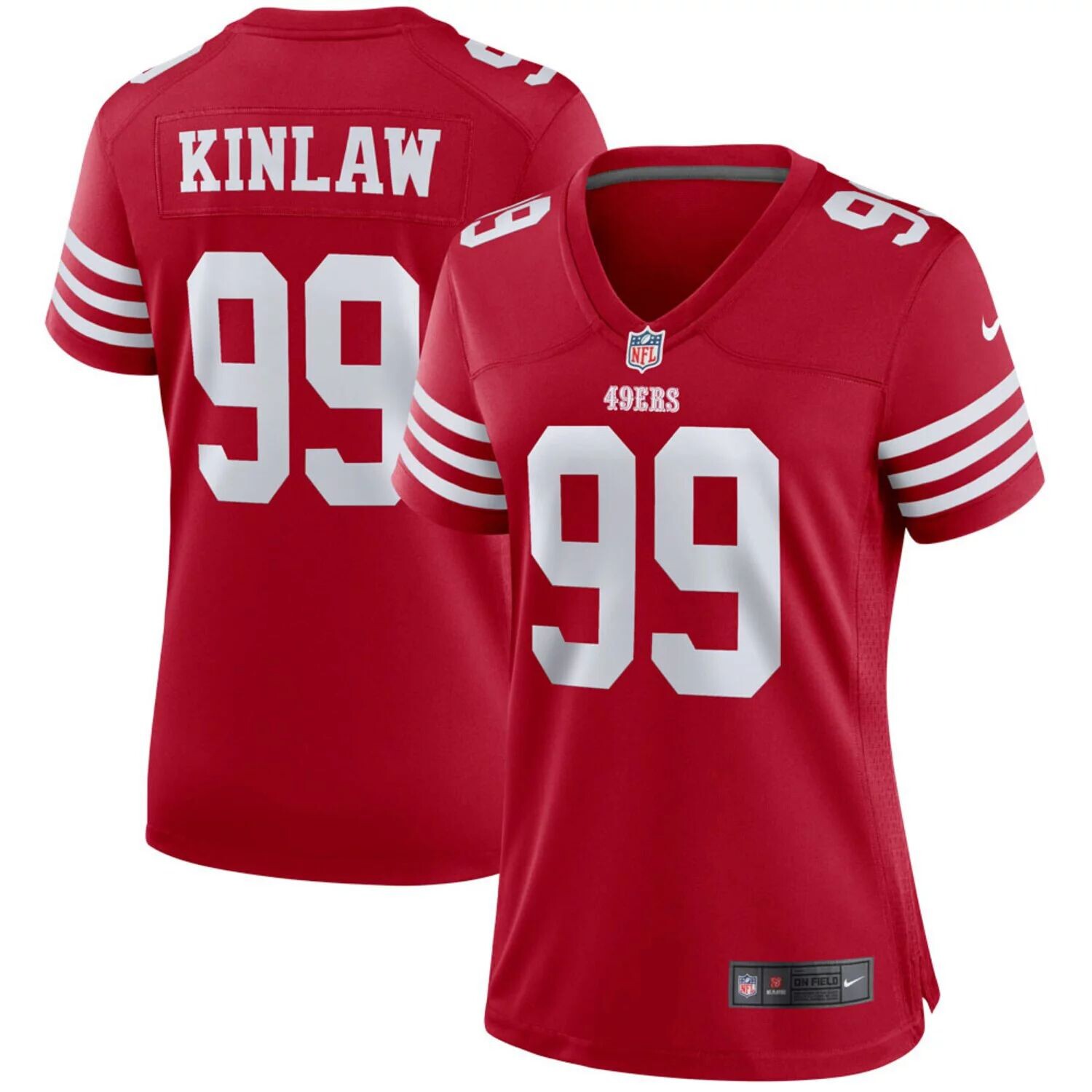 Женское игровое джерси Nike Javon Kinlaw Scarlet San Francisco 49ers Player Game Nike
Женское игровое джерси Nike Javon Kinlaw Scarlet San Francisco 49ers Player Game Nike