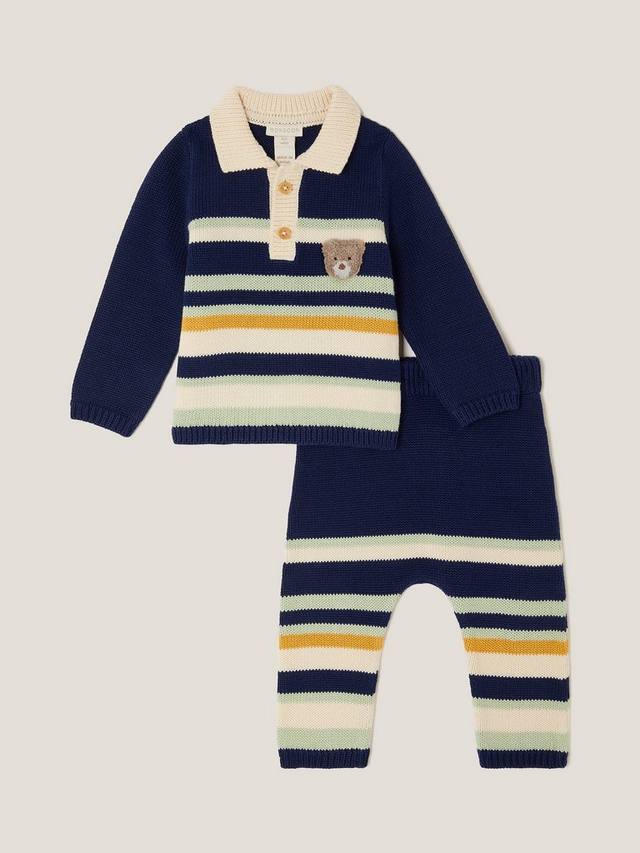 Комплект из вязаного свитера и штанов Baby Bear Monsoon, Navy
Комплект из вязаного свитера и штанов Baby Bear Monsoon, Navy
