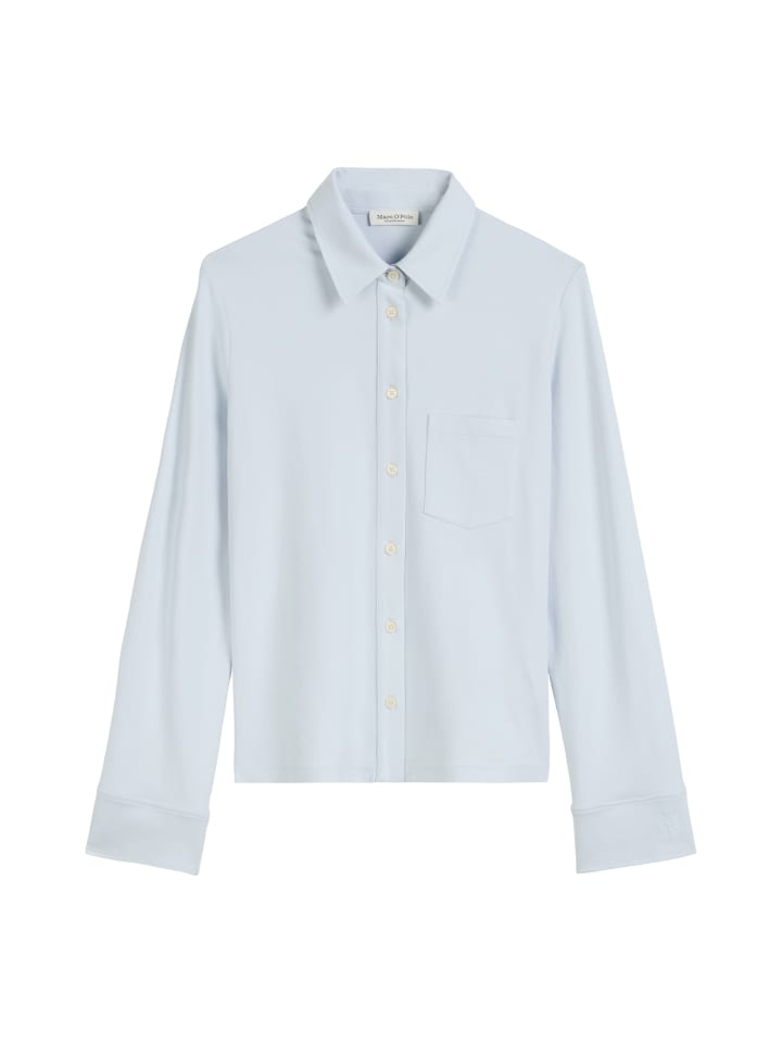 Джерси блузка обычного цвета Calm Blue Marc O'Polo
Джерси блузка обычного цвета Calm Blue Marc O'Polo