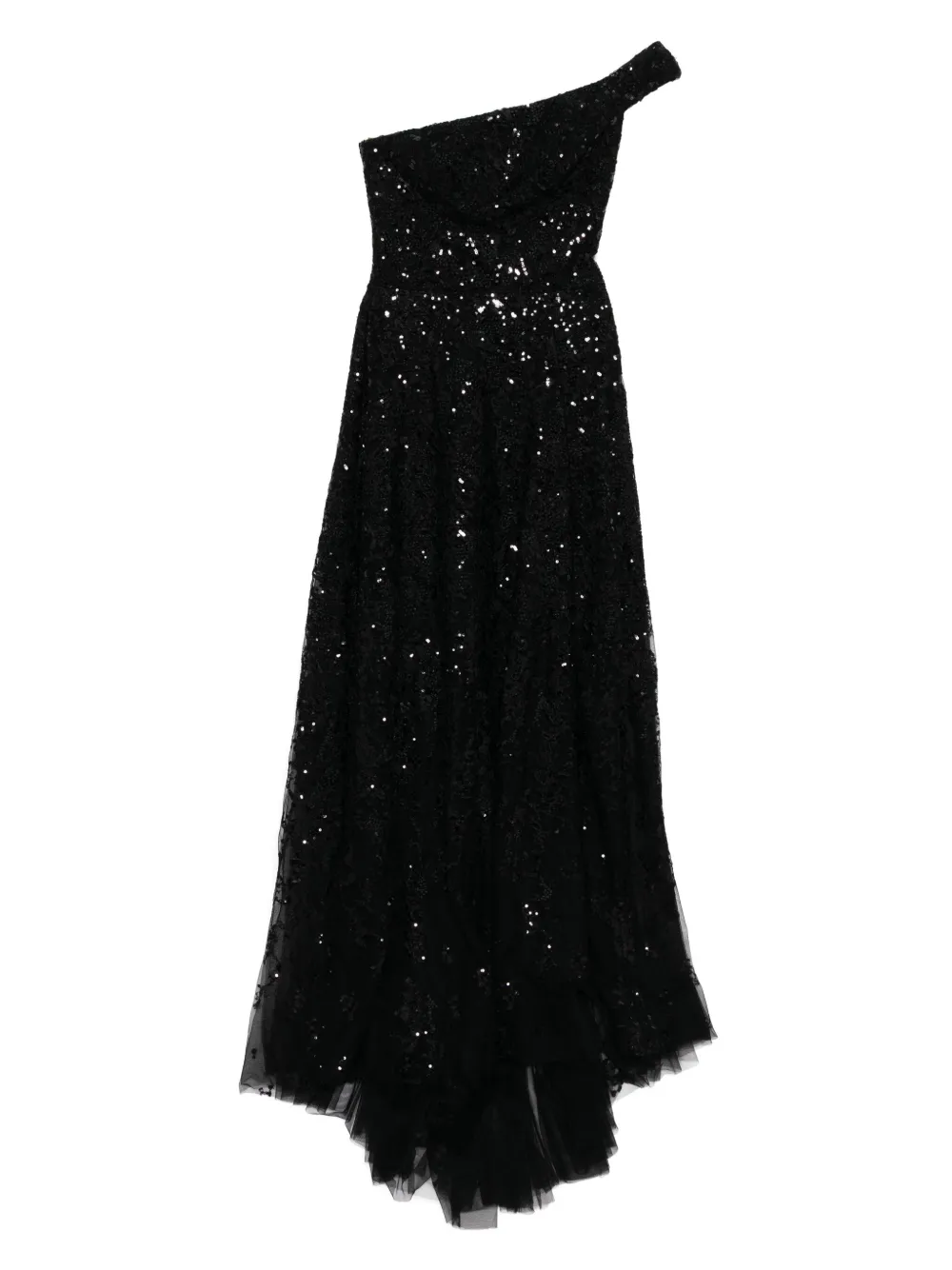 Платье с открытыми плечами и вышивкой Saiid Kobeisy, черный
Платье с открытыми плечами и вышивкой Saiid Kobeisy, черный