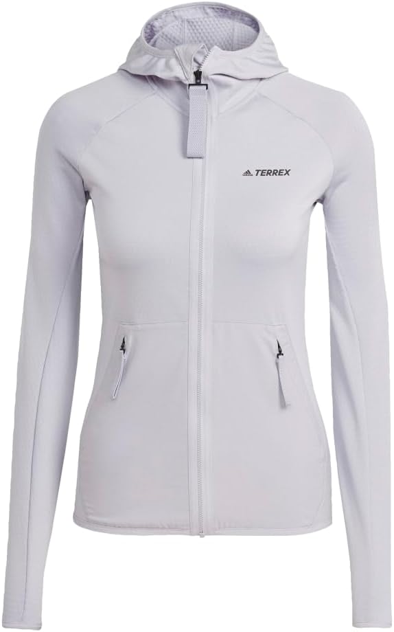 Женская флисовая куртка Adidas Terrex Tech с капюшоном для активного отдыха, светло-серый
Женская флисовая куртка Adidas Terrex Tech с капюшоном для активного отдыха, светло-серый