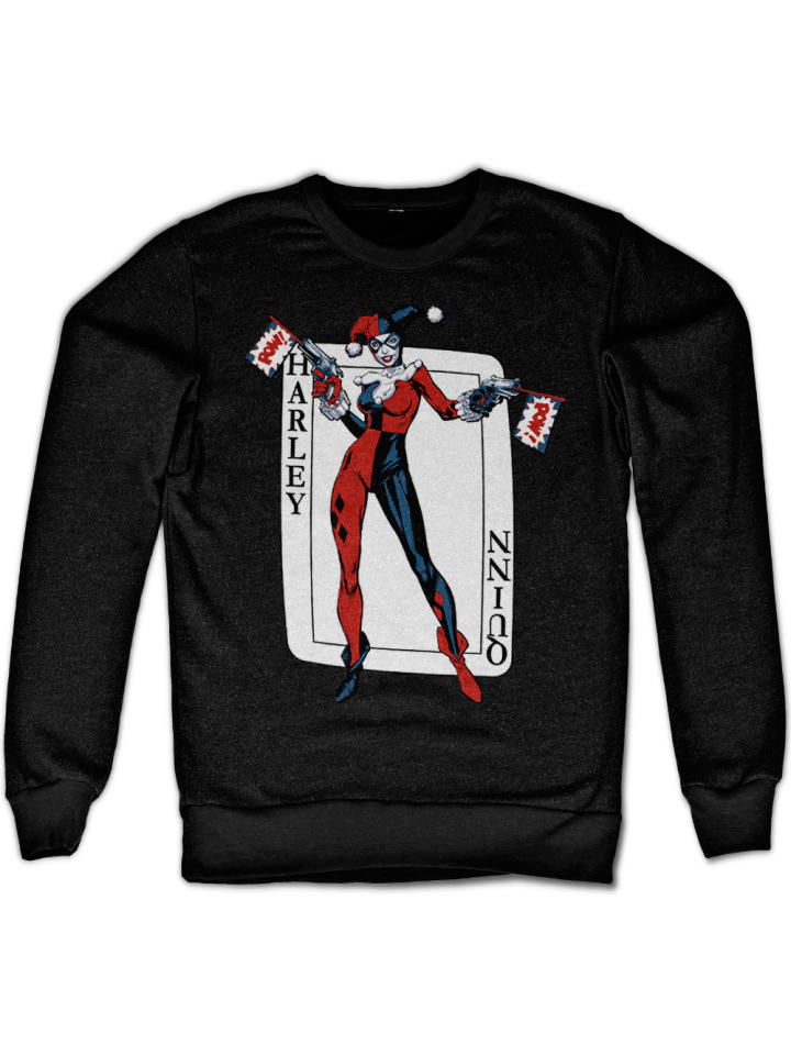 Свитер DC Commics Harley Quinn, черный 
Свитер DC Commics Harley Quinn, черный