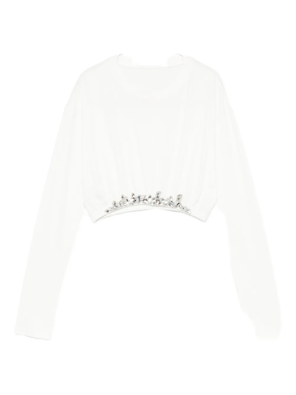 Свитер, украшенный кристаллами Area, белый
Свитер, украшенный кристаллами Area, белый