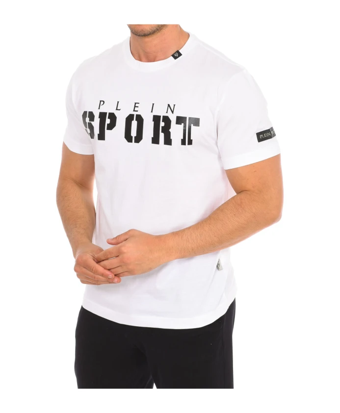 Футболка с коротким рукавом и фирменным принтом Plein Sport, белый
Футболка с коротким рукавом и фирменным принтом Plein Sport, белый