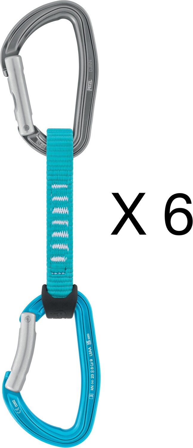 Оттяжки Djinn Axess — набор из 6 шт. Petzl, синий
Оттяжки Djinn Axess — набор из 6 шт. Petzl, синий