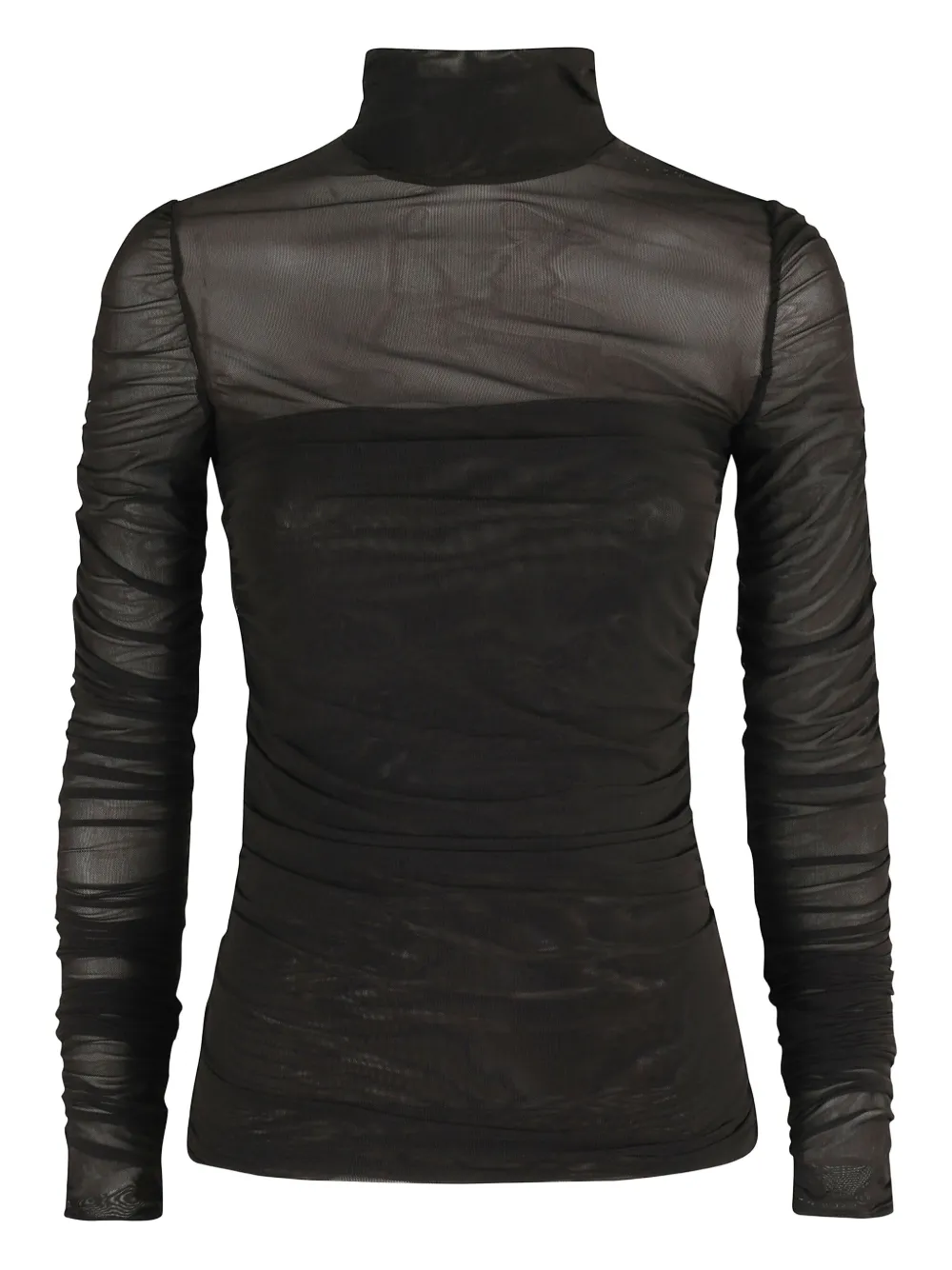 Футболка с высоким воротом Federica Tosi, коричневый
Футболка с высоким воротом Federica Tosi, коричневый