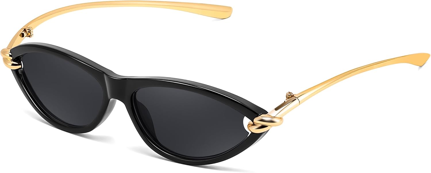 Солнцезащитные очки FEISEDY Retro Oval Cat Eye для женщин, в стиле Y2k, маленькие солнцезащитные очки в стиле «кошачий глаз», модные очки 90-х для женщин и мужчин, артикул B4186, Black
Солнцезащитные очки FEISEDY Retro Oval Cat Eye для женщин, в стиле Y2k, маленькие солнцезащитные очки в стиле «кошачий глаз», модные очки 90-х для женщин и мужчин, артикул B4186, Black