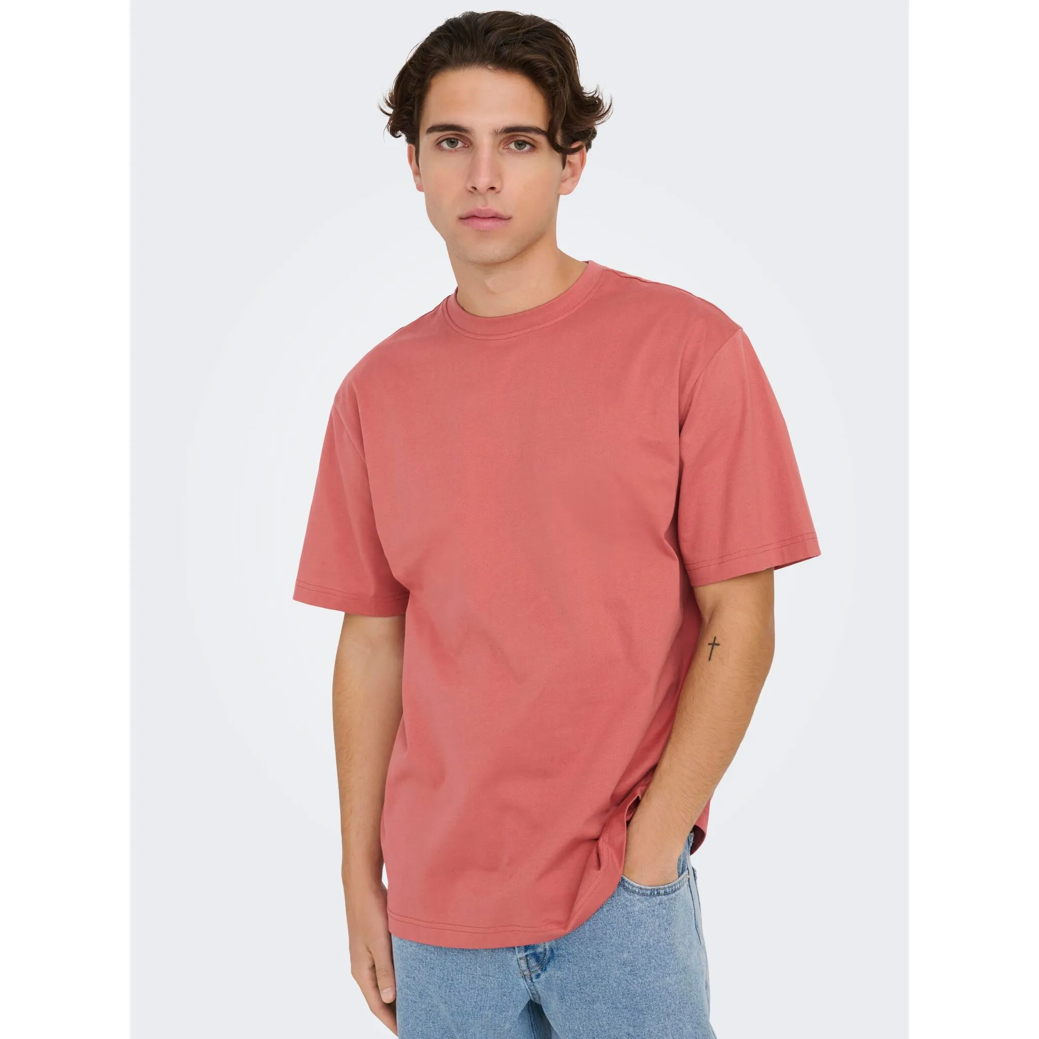 Рубашка ONLY & SONS с круглым вырезом "ONSFRED RLX SS TEE", цвет Dusty Cedar
Рубашка ONLY & SONS с круглым вырезом "ONSFRED RLX SS TEE", цвет Dusty Cedar