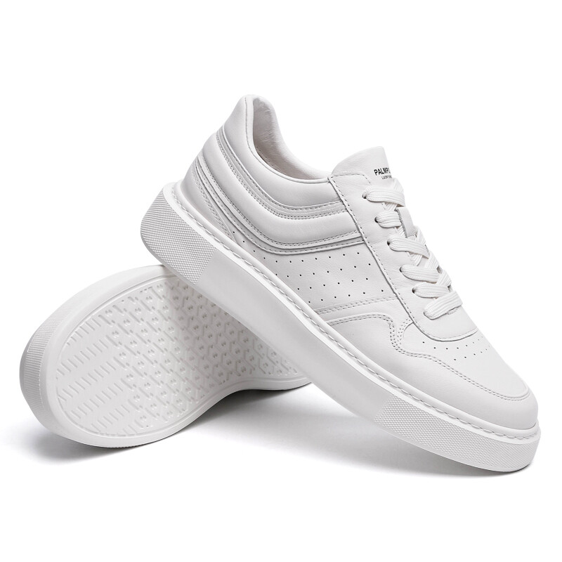 Кеды мужские, обувь для скейтбординга низкая белый Palmpolo
Кеды мужские, обувь для скейтбординга низкая белый Palmpolo