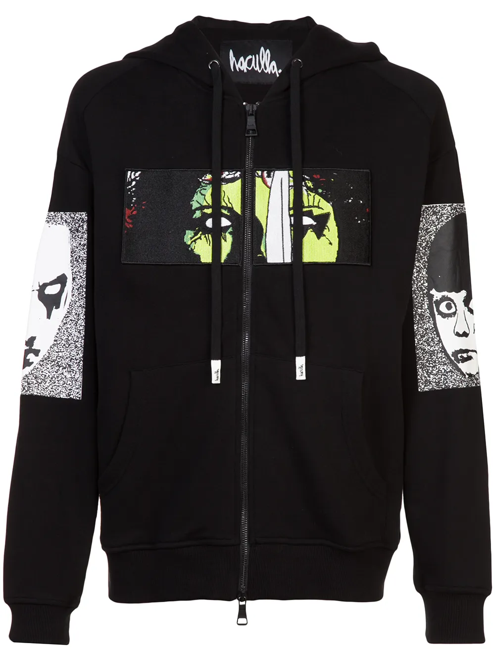 Толстовка с капюшоном 'They're Here' Haculla, черный
Толстовка с капюшоном 'They're Here' Haculla, черный