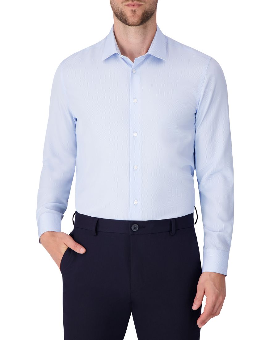Мужская рубашка с длинным рукавом и эластичным геометрическим принтом, растягивающимся в четырех направлениях Report Collection, Light Blue
Мужская рубашка с длинным рукавом и эластичным геометрическим принтом, растягивающимся в четырех направлениях Report Collection, Light Blue