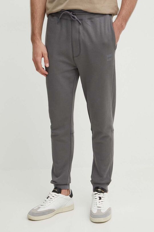 Хлопковые спортивные штаны Boss Orange, серый
Хлопковые спортивные штаны Boss Orange, серый