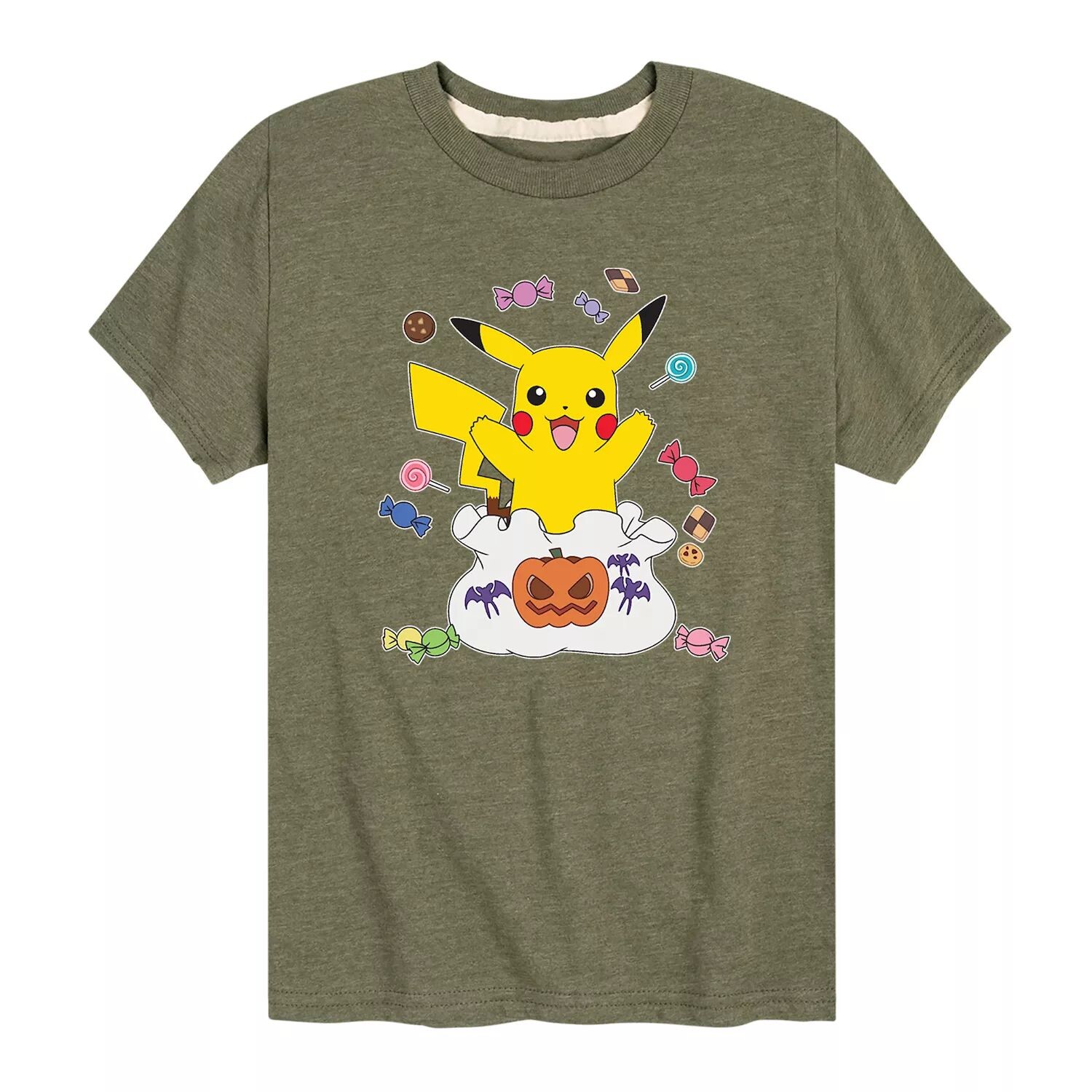 Футболка с рисунком «Покемон Пикачу», сумка для конфет для мальчиков 8–20 лет Licensed Character, зеленый
Футболка с рисунком «Покемон Пикачу», сумка для конфет для мальчиков 8–20 лет Licensed Character, зеленый