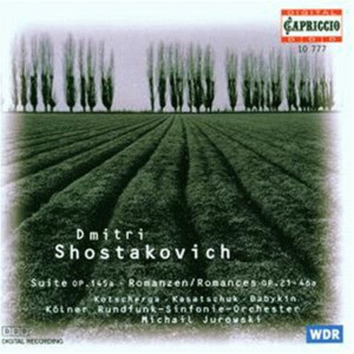 CD диск Shostakovich / Yurovsky: Suite Op 145A / Romances Op 21-46A
CD диск Shostakovich / Yurovsky: Suite Op 145A / Romances Op 21-46A