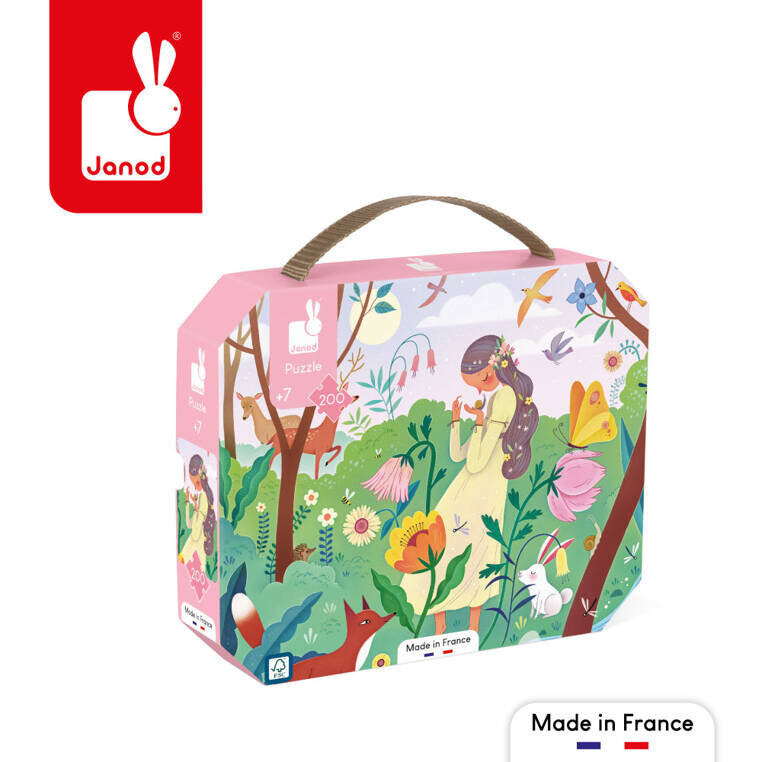 Janod, Пазл в чемодане Мать Природа, 200 шт.
Janod, Пазл в чемодане Мать Природа, 200 шт.