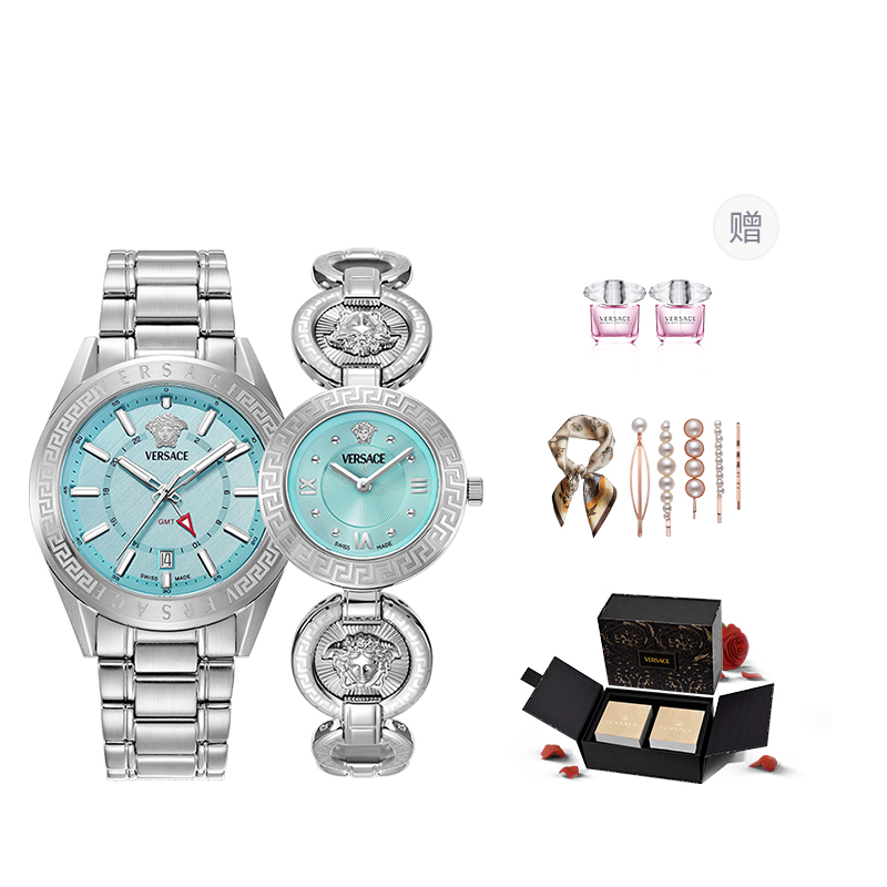 VERSACE Часы Unisex Watch, Ice Blue Strap
VERSACE Часы Unisex Watch, Ice Blue Strap