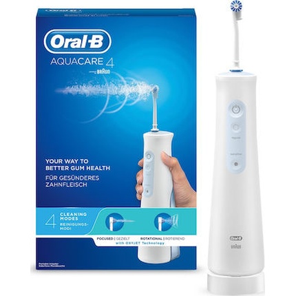 Oral - B Aquacare Oxyjet 4 электрическая зубная щетка с ирригатором Oral-B
Oral - B Aquacare Oxyjet 4 электрическая зубная щетка с ирригатором Oral-B