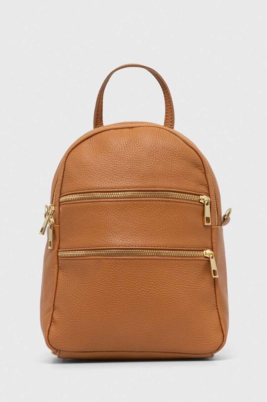 Кожаный рюкзак Answear Lab, коричневый
Кожаный рюкзак Answear Lab, коричневый