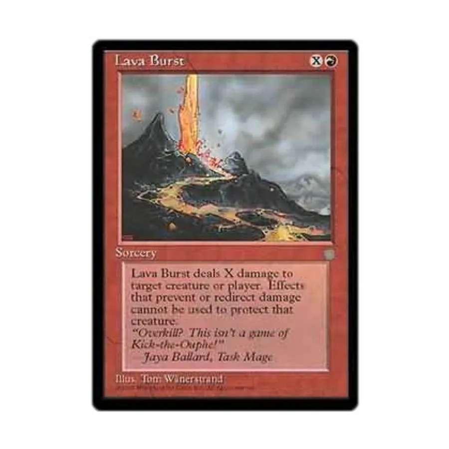 CCG Выброс лавы (С), MTG - Ice Age
CCG Выброс лавы (С), MTG - Ice Age