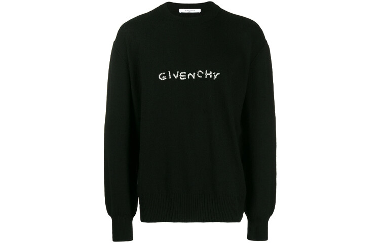 Свитер мужской черный Givenchy, черный 
Свитер мужской черный Givenchy, черный