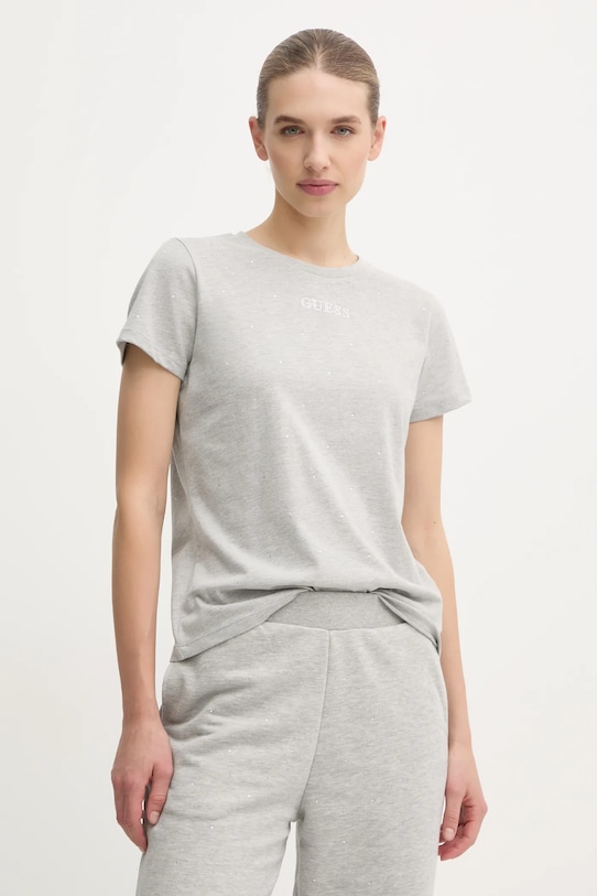 Футболка с камнями RHINESTONES Guess, серый
Футболка с камнями RHINESTONES Guess, серый