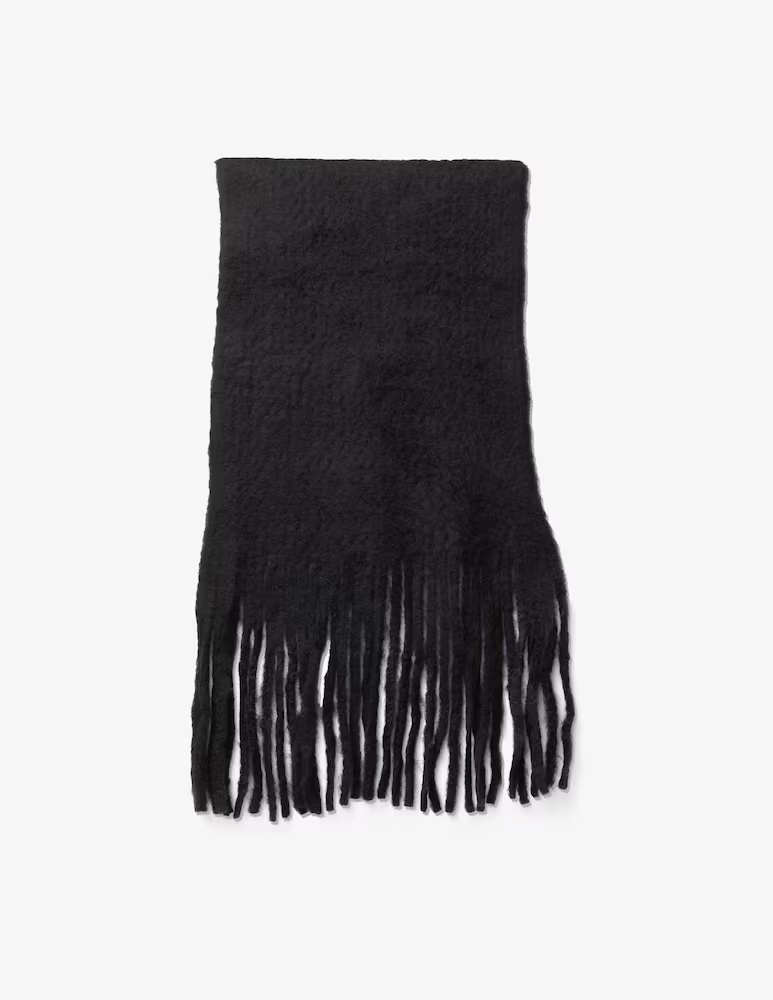 Шарф Gaten крючком 30х220 бахрома Rinascente Collection, черный
Шарф Gaten крючком 30х220 бахрома Rinascente Collection, черный