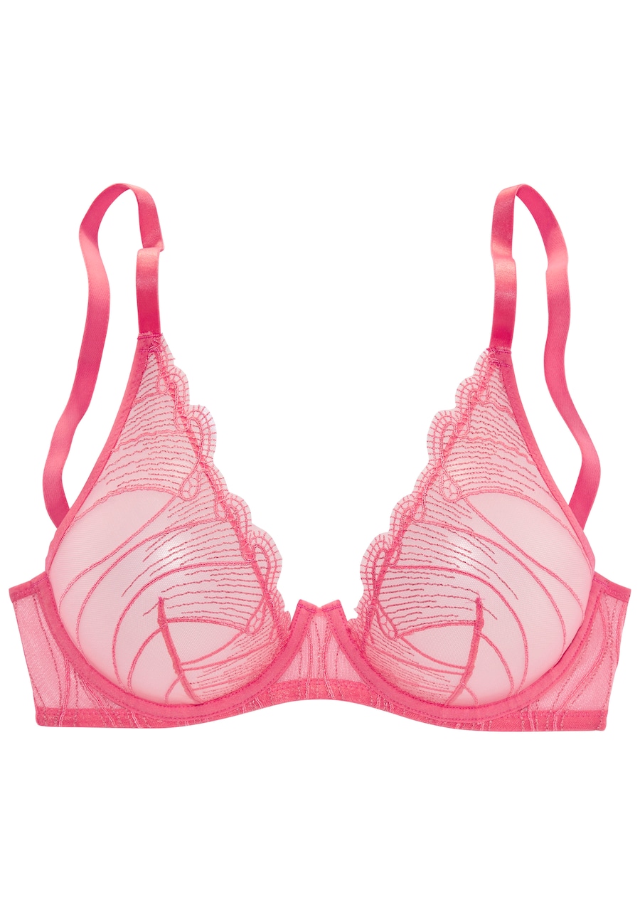 Треугольный бюстгальтер LASCANA, малиновый
Треугольный бюстгальтер LASCANA, малиновый