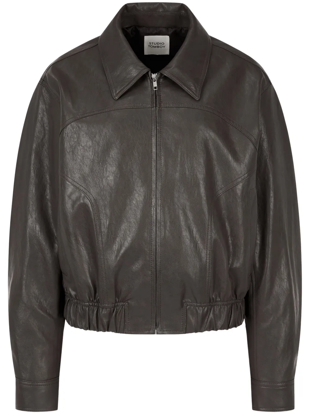 Бомбер из искусственной кожи STUDIO TOMBOY, коричневый
Бомбер из искусственной кожи STUDIO TOMBOY, коричневый